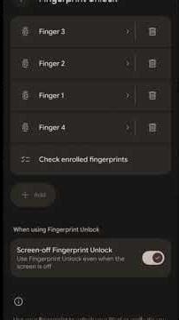 Google Pixel 9a reportedly gets "Screen-off Fingerprint Unlock" toggle