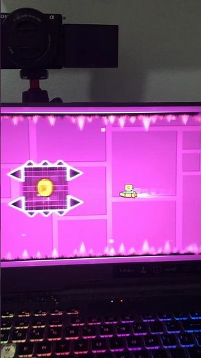 Obtuve las 3 Coins de Time Machine en Geometry Dash #geometrydash #timemachine #roptop