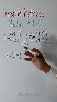 🔢 This is how you add 2x2 matrices, it couldn't be easier