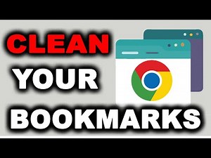 How to delete a bookmark in Google Chrome
