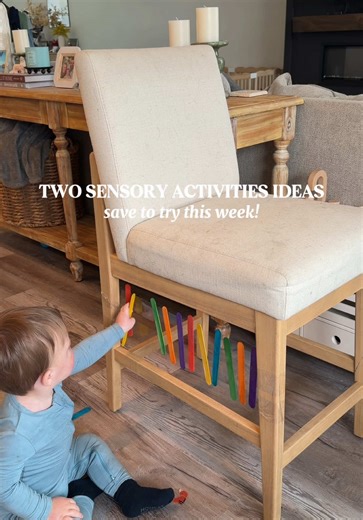 2 Easy Toddler Activities: Fine Motor & Sensory Play