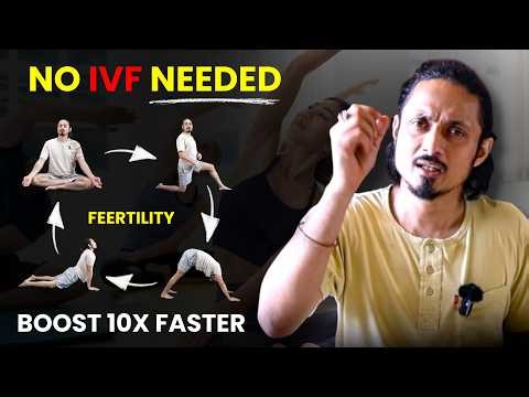 Give Me 45 Minutes to Boost Your Fertility Faster 🧘‍♀️ (Natural Method)