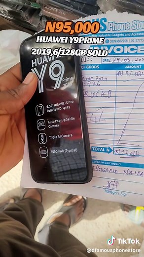 HUAWEI Y9 Prime 2019: Specifications and Order Info