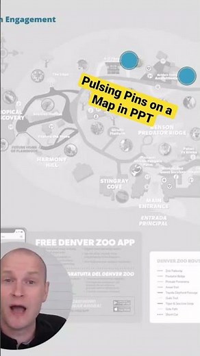 Make Pulsing Pins on a Map in PowerPoint! 🔥 [Click “Created From” above for full 📺]