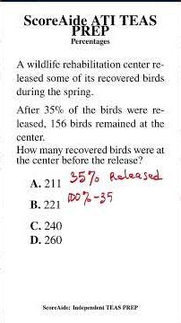 Most Students Make THIS Mistake With Percentages! 😳 | ATI TEAS