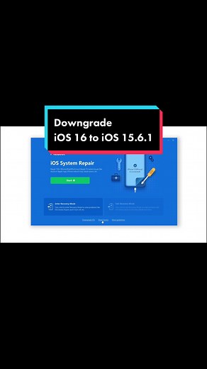 Cómo hacer downgrade de iOS 16 a iOS 15.6.1