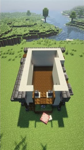 Starter House Of Sandstone #minecraft #minecraftbuilding #minecrafttutorial