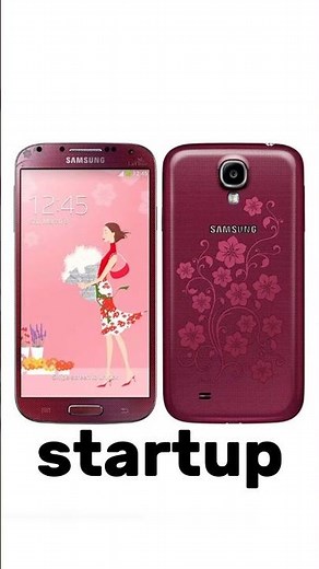 SAMSUNG Galaxy S4 La Fleur - startup sound.