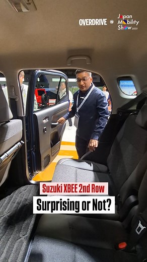 208K views · 2.4K reactions | Here’s a look at the second row of the Suzuki XBEE (pronounced “Crossbee”) This compact crossover measures 3,760mm long, 1,670mm wide, and 1,705mm tall, yet still manages to pack in a surprisingly roomy interior and a few clever touches for everyday use. Check out how the rear space actually feels in our reel.  #SuzukiXBEE #Crossbee #Suzuki #CompactCrossover #CarReel | OVERDRIVE | Facebook
