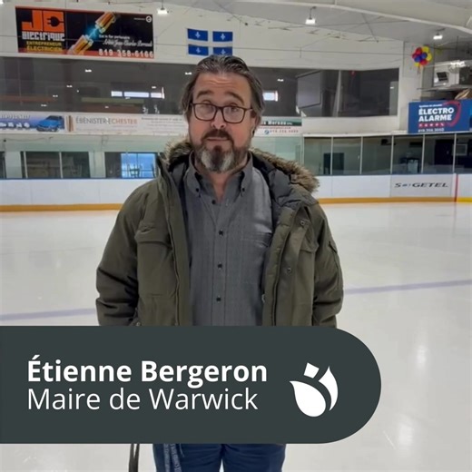 📢 𝗪𝗮𝗿𝘄𝗶𝗰𝗸 𝗲𝘁 𝗻𝗲𝘂𝗳 𝗺𝘂𝗻𝗶𝗰𝗶𝗽𝗮𝗹𝗶𝘁𝗲́𝘀 𝗿𝗲𝗻𝗼𝘂𝘃𝗲𝗹𝗹𝗲𝗻𝘁 𝗹𝗲𝘂𝗿 𝗲𝗻𝘁𝗲𝗻𝘁𝗲 𝗱'𝗮𝗰𝗰𝗲̀𝘀 𝗮𝘂𝘅 𝗹𝗼𝗶𝘀𝗶𝗿𝘀 𝗲𝘁 𝗮̀ 𝗹𝗮 𝗰𝘂𝗹𝘁𝘂𝗿𝗲 « Warwick a considérablement développé son offre de services, ses plateaux sportifs et ses infrastructures au cours des dernières années. Non seulement nos résidents en bénéficient, mais ça nous permet aussi de renforcer nos liens avec les municipalités environnantes et de faire rayonner notre belle ville », souligne le mai