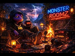 Rain & Campfire LoFi Radio | Chill Beats for Study & Sleep 🔥🌧️