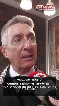 CONIUGI 89ENNI TRUFFATI DAL FINTO CARABINIERE: BOTTINO DA 40 MILA EURO | 25/02/2026