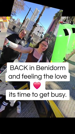 BACK in Benidorm and feeling the love ❤️ its time to get busy. #stagman #benidorm #party #travel #advice