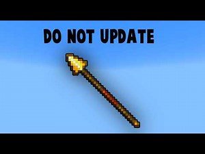 Watch BEFORE updating your world!