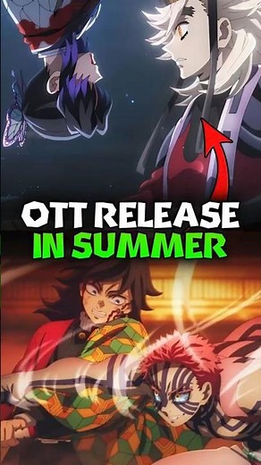 Demon Slayer: Infinity Castle’ Streaming Debut in Summer! #shorts