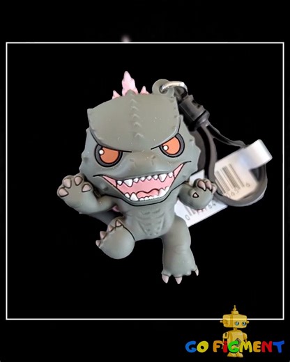 Evolved Godzilla Leg up Godzilla-Kong New Empire - 3d Foam Bag Clip Keychain