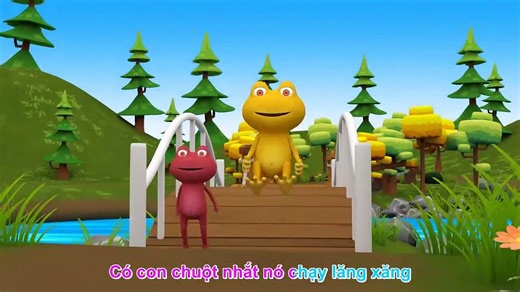 Con Chuột Nhắt - Nhạc Thiếu Nhi hoạt hình con chuột