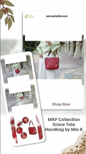 MKF Collection Grace Tote Handbag by Mia K