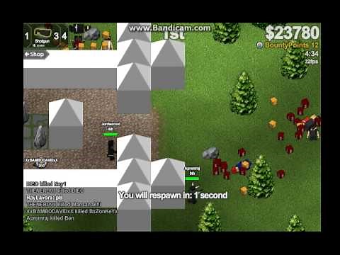 Boxhead Bounty Hunter: Gameplay #6 (132 KILLS! )