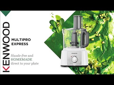 Discover Kenwood MultiPro Express | FDP65 Food Processor White