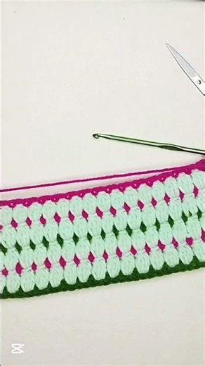 unique Tunisian crochet pattern for muffler #girls #tunisiancrochet #diy #winterspecial #crochet