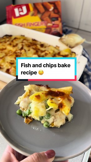 Easy Recipe for Fish and Chips Bake