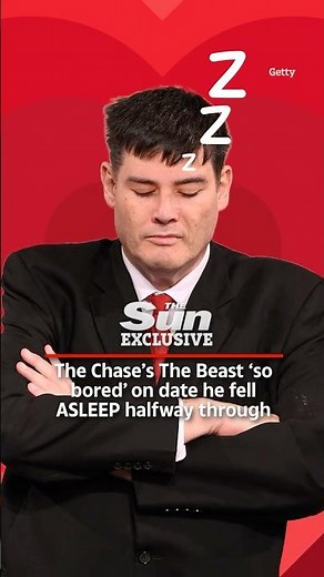The Chase’s The Beast ‘so bored’ on date he fell ASLEEP halfway through filming Celebs Go Dating