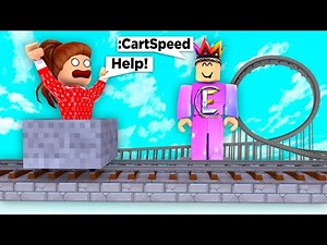 She wants to go FASTER on Roblox