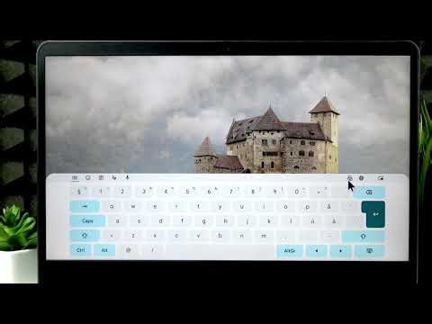 LENOVO 14e Chromebook Gen2の画面キーボードの使い方