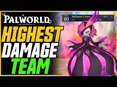 10x YOUR PAL'S DAMAGE! Highest Damage Team & How To Make It! // Palworld 1.0