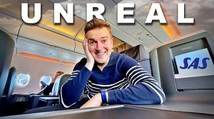 8 HOURS ON AN A321😅 SAS Business Class to New York!