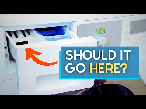 Where To Put Washing Powder And Liquid In The Washing Machine