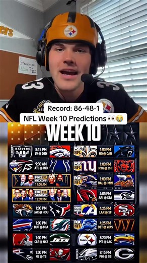 BergesLive on Instagram: "NFL Week 10 Predictions 👀😭"