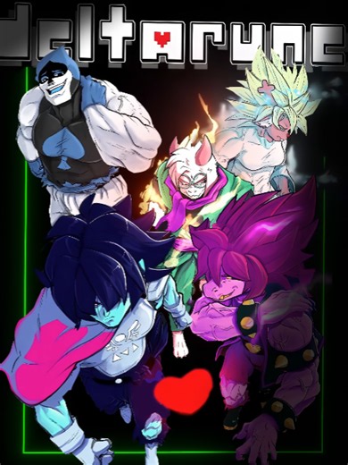 MONTAGEM BOBAR | A Deltarune Edit V2 *(animation by me)* tuff ah edit XD