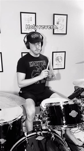 Joe Ponder on Instagram: "I’m experimenting with my new @yamahadrumsofficial EAD10 Drum Module and I ended up using the plate reverb preset. I cranked the additional reverb all the way up to get as much reverb as possible. After a little EQing, this was the final result! What’s your favorite setting on the EAD10 and what do you use it for? Let me know in the comments! - - - Drums: Sonor Essential Force Series Drive Birch kit (12”, 16”, and 22” shells) Ludwig 14” x 5” Supraphonic Snare (vintage) 