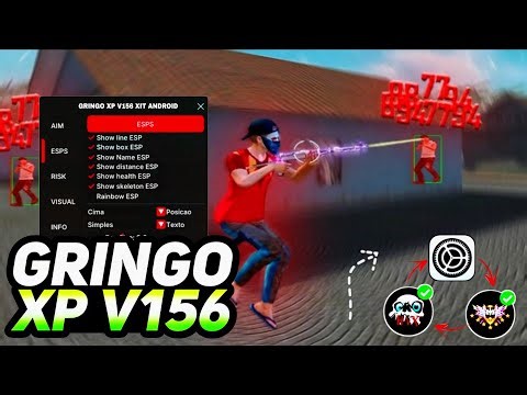 GRINGO XP V156 | Free Fire Mod Menu | Mod Menu Free Fire | Free Fire Hack Mod Menu | Gringo xp