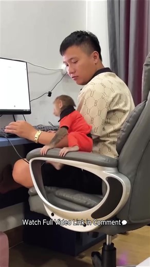 1.7K views · 38 reactions | Hilarious! Cubis monkey hides the mouse from Dad so he can't use the computer! | Monkey TV | Facebook