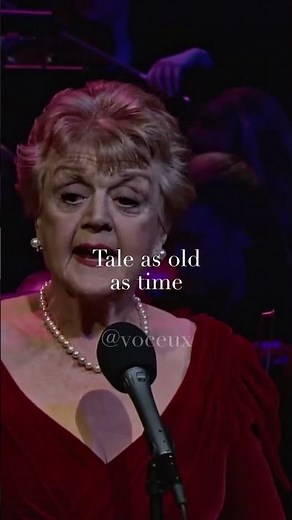 Angela Lansbury’s Timeless “Beauty and the Beast” Acapella (Live 2017) 🌹 #Voceux #VocalsOnly