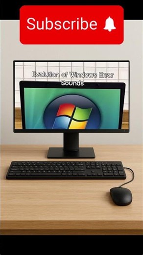 Evolution of Windows Error Sounds PC Edition #windows #error #sound #evolution #shorts