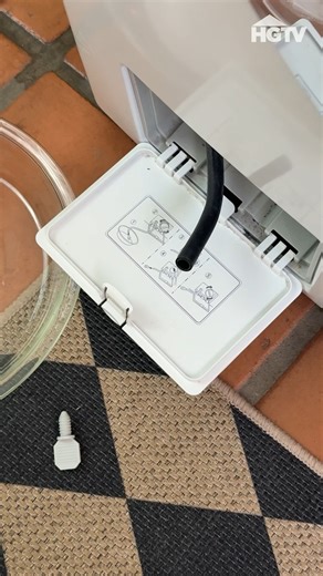 It's time to clean your washing machine filter 🫧 AND it's easier than you think! | HGTV