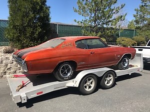 RENO, NV JACKPOT!!! RARE HUGGER ORANGE LS6 1970 SS454 CHEVELLE SURFACES IN NEVADA