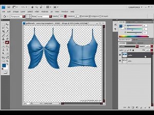 How to make a colored and textured shirt for Secondlife.mp4