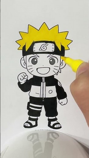 Coloring Naruto | Cute & Fun Tutorial 🖍️