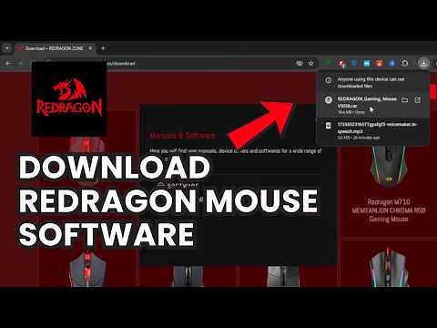 How To Download Redragon Mouse Software