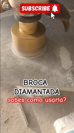 Cómo usar una broca diamantada ⚙️💎 | Truco para cortes perfectos limpio y sin romper el porcelanato