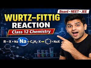 Wurtz–Fittig Reaction Explained in 5 Minutes | Class 12 Organic Chemistry ||Wurtz–Fittig Reaction