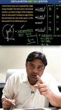 Circular Motion NEET 2025 Question | Circular Motion NEET 2025 PYQ | NEET Physics Circular Motion