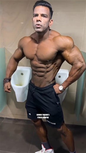 IFBB Pro Mr. Siddhant Jaiswal checking his Body condition #shorts #youtubeshorts