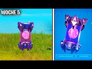 Sammle Alien Artefakte auf Woche 5 | Alle Alien Artefakte orte in Fortnite Season 7 | FERJUS