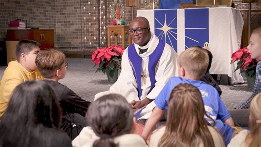 In his Christmas message to the church, Presiding Bishop Yehiel Curry delivers a children’s sermon, describing the night when Jesus was born. “One silent night, far away in a town called Bethlehem, the stars twinkled brighter than ever. And the angels were there too. It was as if the whole sky was whispering: ‘Something wonderful is happening.’” Curry emphasizes that “whispers make us stop, listen and pay attention” and reminds us that, this Christmas, we should listen closely because “the heave